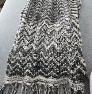 Missoni Black and White Textured Knit
